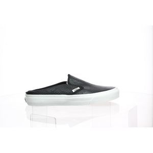 Vans Womens Classic Slip On Black Mules Size 7.5 Medium (B, M)